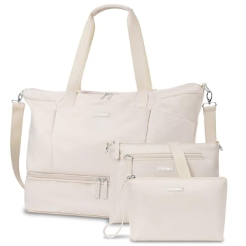 ETRONIK Expandable Weekender Travel Bag Set for Women