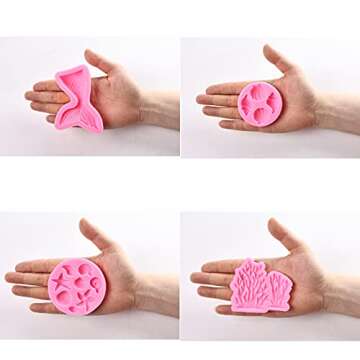 GELIFATLE Mermaid Cake Mold - Fun Baking and Crafting