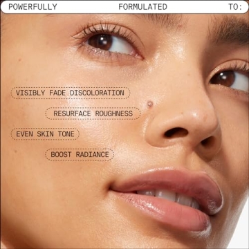 Youth To The People Kombucha + 10% Power AHA Exfoliant - Overnight Liquid Face Peel + Dark Spot Corrector for Uneven Skin Tone - 7% Lactic Acid + 3% Glycolic Acid Face Peel Exfoliator (4oz)