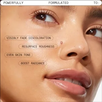 Youth To The People Kombucha + 10% Power AHA Exfoliant - Overnight Liquid Face Peel + Dark Spot Corrector for Uneven Skin Tone - 7% Lactic Acid + 3% Glycolic Acid Face Peel Exfoliator (4oz)