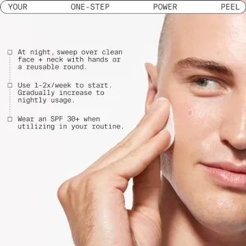 Youth To The People Kombucha + 10% Power AHA Exfoliant - Overnight Liquid Face Peel + Dark Spot Corrector for Uneven Skin Tone - 7% Lactic Acid + 3% Glycolic Acid Face Peel Exfoliator (4oz)