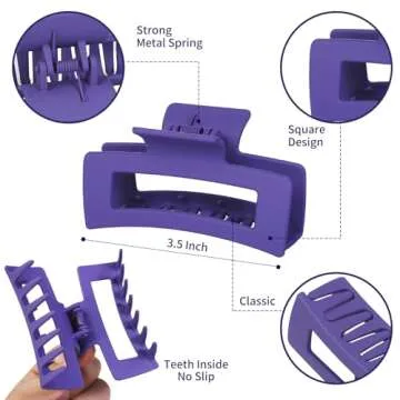 Sisiaipu 12 Pcs Medium Hair Clips – Stylish & Versatile