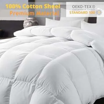 ELNIDO QUEEN All Season Luxury Feather Comforter