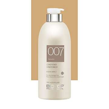 Biotop Professional 007 Keratin Conditioner, Moisturizing Conditioner for Very Damaged Hair 33.80 fl oz