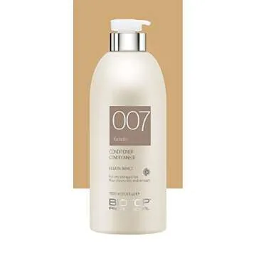 Biotop Professional 007 Keratin Conditioner, Moisturizing Conditioner for Very Damaged Hair 33.80 fl oz