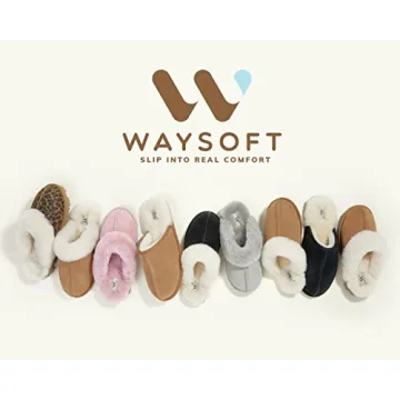 WaySoft Australian Sheepskin Slippers for Comfort and Style