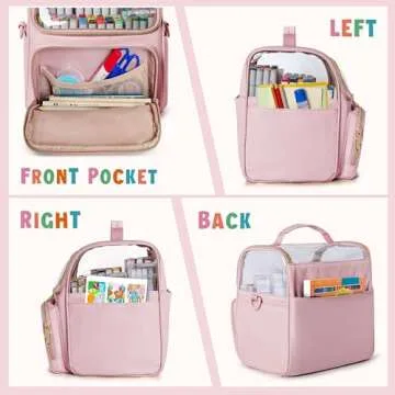 Rexmica Large Marker Organizer Case for 180 Markers