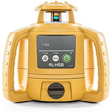 Topcon RL-H5B Leveling Horizontal Rotary Laser - 400m Range, IP66 Durable Design