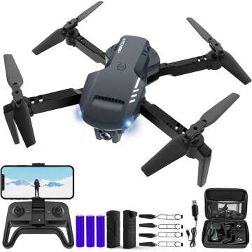 1080P Mini Drone with Camera for Easy Flying