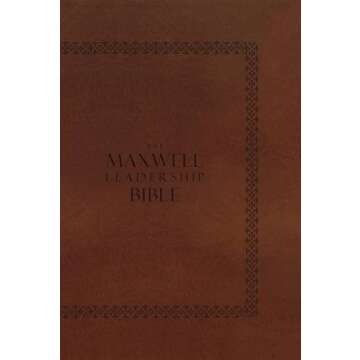 The Maxwell Leadership Bible: New King James Version, Coffee Bean Leathersoft
