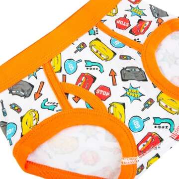 Disney Boys Cars Underwear Multipacks for 2-3T Kids