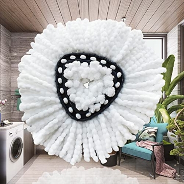 12Pack Spin Mop Refill Heads - Microfiber Cleaning Solution