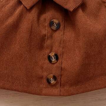 DUBASAM Trendy Kids Toddler Baby Girl Fall Outfit Ruffle Long Sleeve Knit Blouse Pullover Top Mini Skirt with Belt Clothes (White +brown, 3-4 Years)