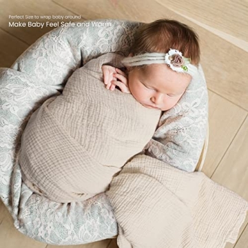 Premium Cotton Muslin Swaddle Blanket for Newborns - lulumoon