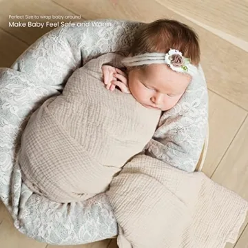 Premium Cotton Muslin Swaddle Blanket for Newborns - lulumoon