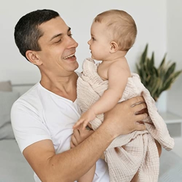 Premium Cotton Muslin Swaddle Blanket for Newborns - lulumoon