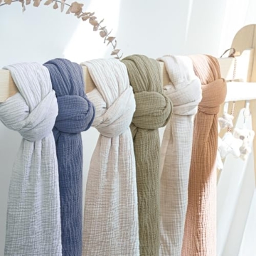 Premium Cotton Muslin Swaddle Blanket for Newborns - lulumoon