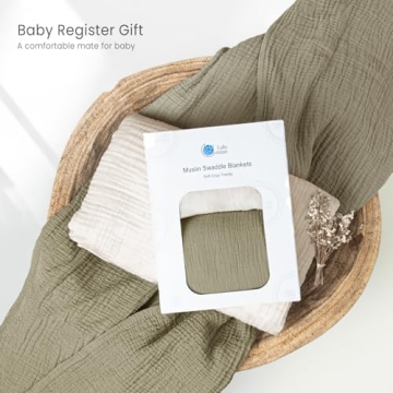 Premium Cotton Muslin Swaddle Blanket for Newborns - lulumoon