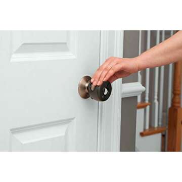 Safety 1st Parent Grip Door Knob Covers, Grey/Charcoal, 4 Count (Pack of 1)