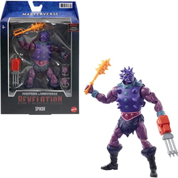 Masters of the Universe Masterverse Collection Spikor 7-in Battle Figure for Fans and Collectors