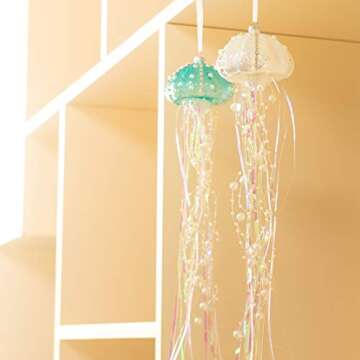 KI Store Coastal Jellyfish and Seashell Ornaments