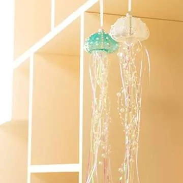 KI Store Coastal Jellyfish and Seashell Ornaments