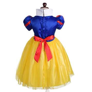 Dressy Daisy Toddler Little Girls' Princess Costume with Accessories