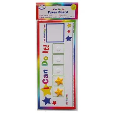 Kenson Kids “I Can Do It!” Token Board for Ages 3-10