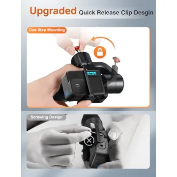 3 Axis Gimbal Stabilizer for Action Cameras and More