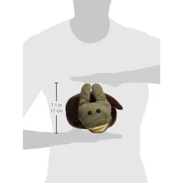 Folkmanis Snail Plush Hand Puppet for Kids