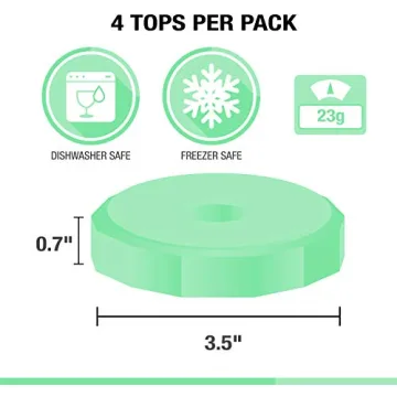 Masontops Tough Tops - Vibrant Wide Mouth Jar Lids