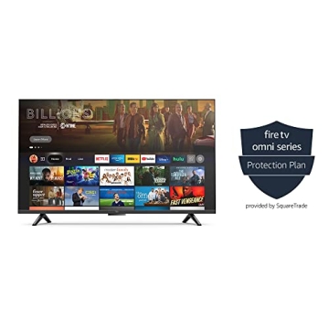Amazon Fire TV 50" Omni Series (newest model), 4K UHD smart TV, hands-free with Alexa + 4-Year Prote...