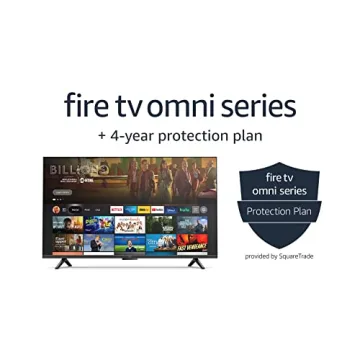 Amazon Fire TV 50" Omni Series (newest model), 4K UHD smart TV, hands-free with Alexa + 4-Year Protection Plan