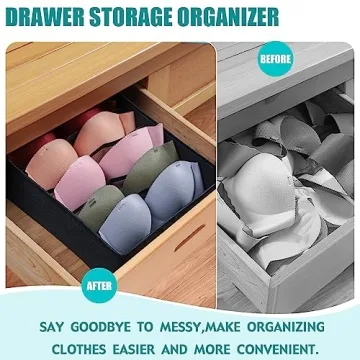 Cawek Bra Organizer - Stylish Foldable Storage Bins