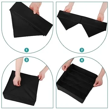 Cawek Bra Organizer - Stylish Foldable Storage Bins