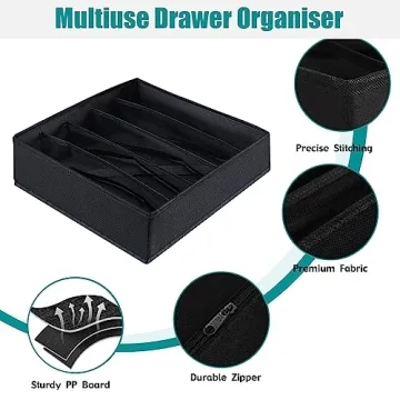 Cawek Bra Organizer - Stylish Foldable Storage Bins