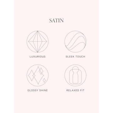 Victoria's Secret Satin Pajama Set, Long Sleeve Button Down & Pants, Pajamas for Women, Black Logo, L