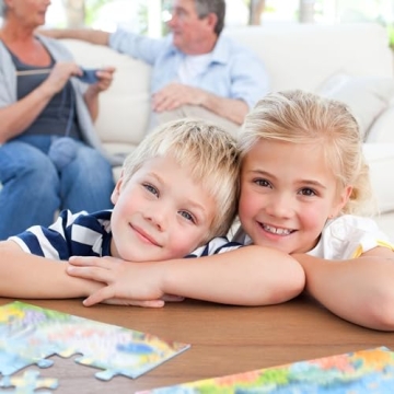 Wooden Puzzles for Kids Aged 4-8 - Fun 14 Pack!