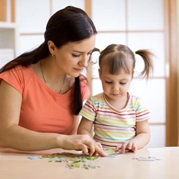 Wooden Puzzles for Kids Aged 4-8 - Fun 14 Pack!