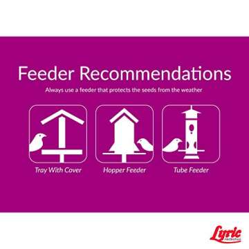 Lyric Sunflower Kernels Wild Bird Food 25 lb No Waste