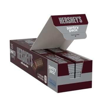 HERSHEY'S Milk Chocolate Snack Size 25 Candy Bars
