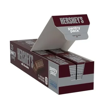 HERSHEY'S Milk Chocolate Snack Size 25 Candy Bars