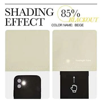 NICETOWN Beige Room Darkening Curtains 96" Long for Boho Farmhouse Home Decoration, Window Treatment Total Privacy Drape Panels for Bedroom Living Room Guest Room (55" Wide, Set of 2)