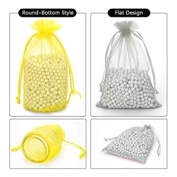 EUSOAR Organza Bags 4 x 6inch 40pcs Reusable Gifts Bags