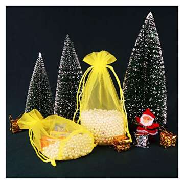 EUSOAR Organza Bags 4 x 6inch 40pcs Reusable Gifts Bags