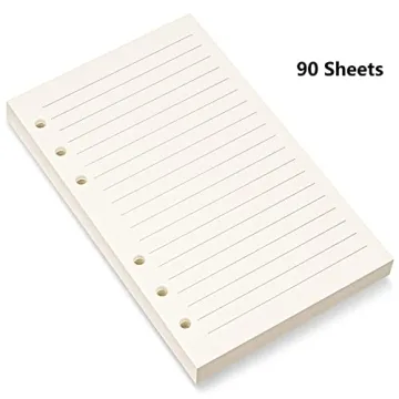 Stylish A5 Crocodile Binder with 90 Lined Sheets