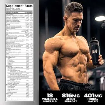 Muscletech Platinum Multivitamins for Energy & Immunity