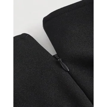 WDIRARA Women's Bow Front Wrap Mini Skirt High Waist