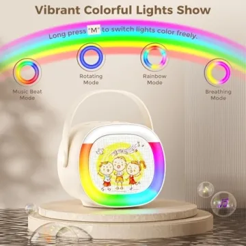Karaoke Machine for Kids and Adults with Microphones