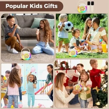 Karaoke Machine for Kids and Adults with Microphones